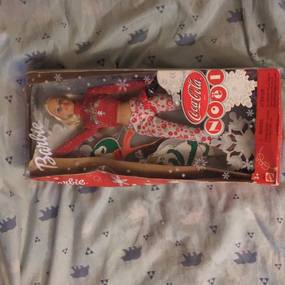 Coca Cola Noel Barbie Original Coca Cola Christmas Barbie